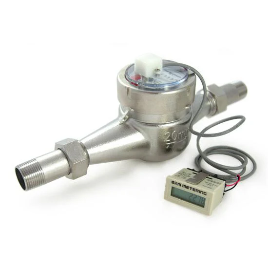 3/4 Inch Hot Water Meter - Stainless Steel, Pulse Output - Image 4