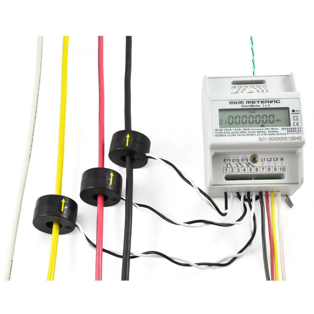 EKM-Omnimeter I v.3 – Universal Smart Meter, Single Phase or 3-Phase, 120 to 480V, 50/60Hz, up to 5000 Amps - Image 15