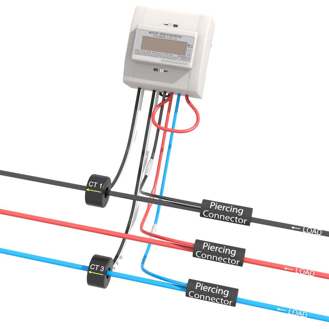 EKM Omnimeter Pulse UL v.4 – Pulse Counting, Relay Controlling, Universal Smart Electric Meter, UL Listed, ANSI - Image 7